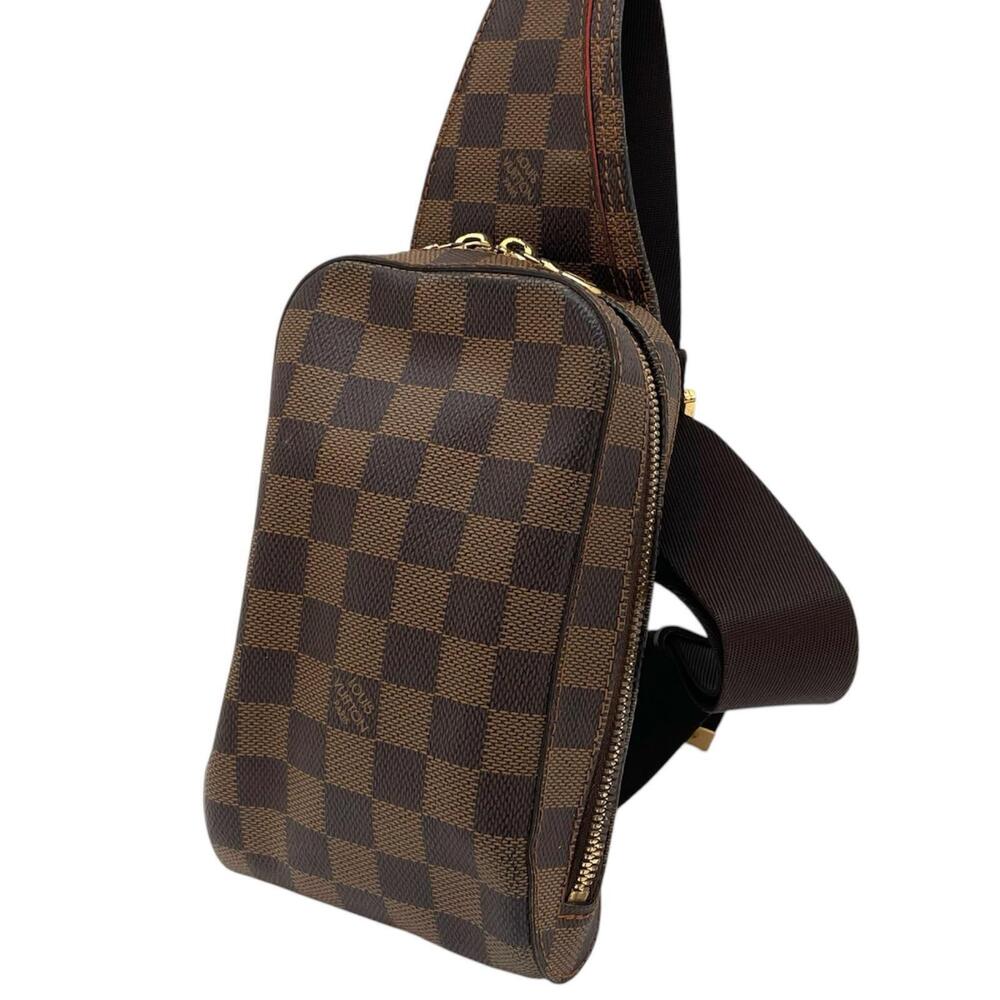 Louis Vuitton Geronimos Sling Crossbody Bag Crossbody Bag Leather Brown
